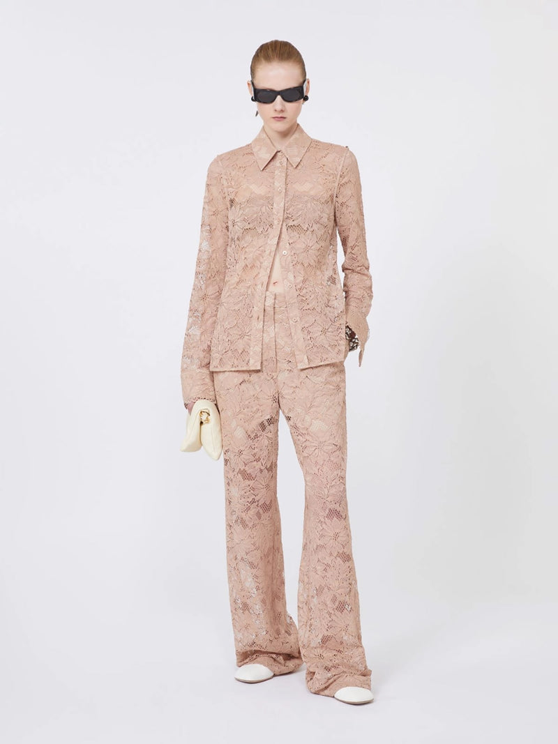Afoso lace trousers, nude