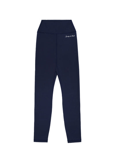 Signature Logo Legging, Dark navy