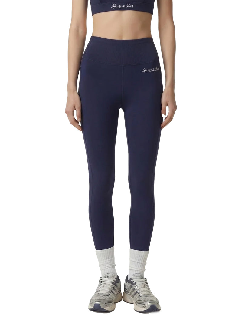 Signature Logo Legging, Dark navy