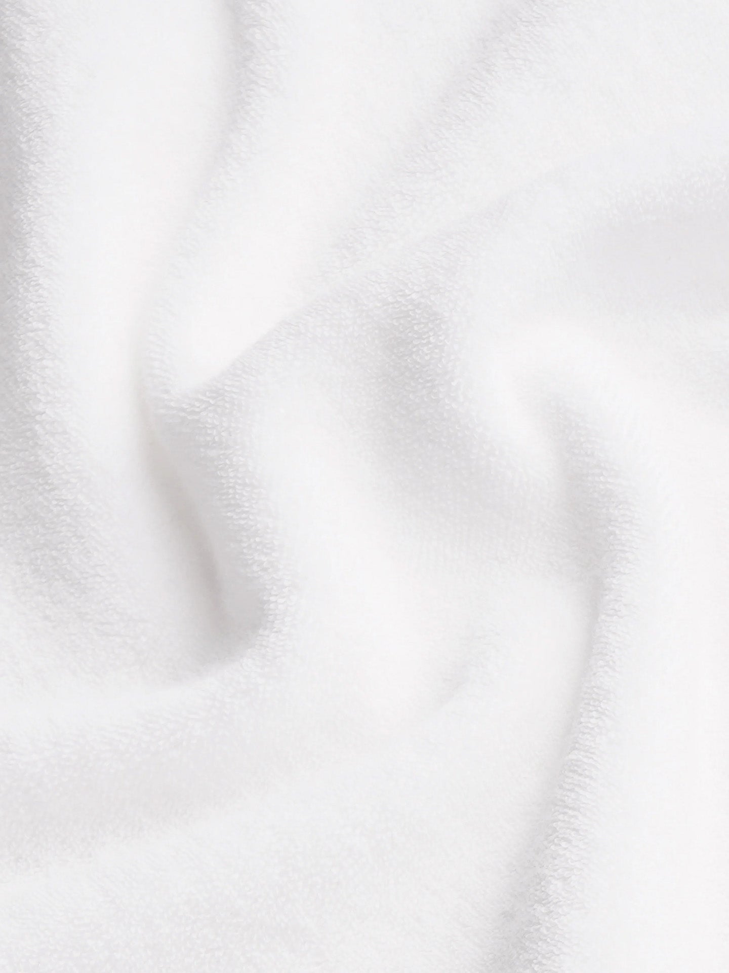 Signature Logo Terry Polo, White