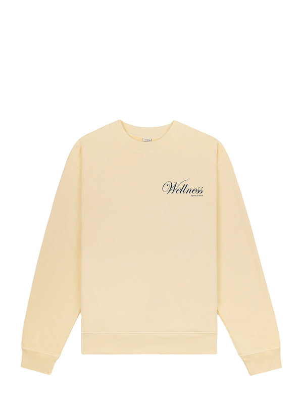 Avenue Crewneck, almond-navy