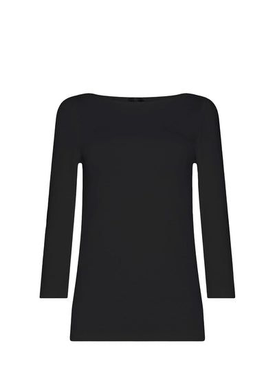 Cordoba long sleeve top, black