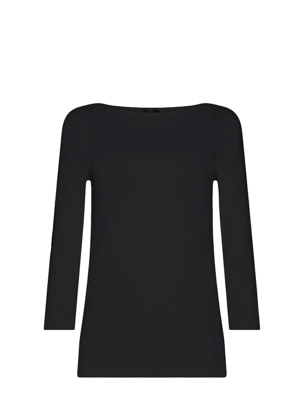 Cordoba long sleeve top, black