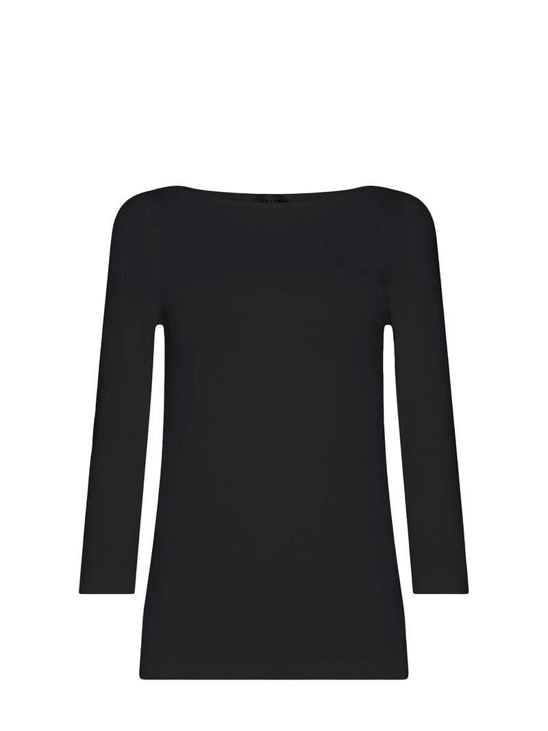 Cordoba long sleeve top, black