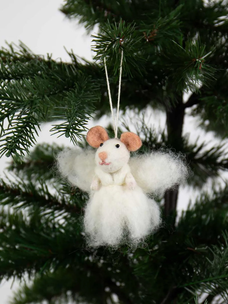 Sweet little angel Christmas ornament