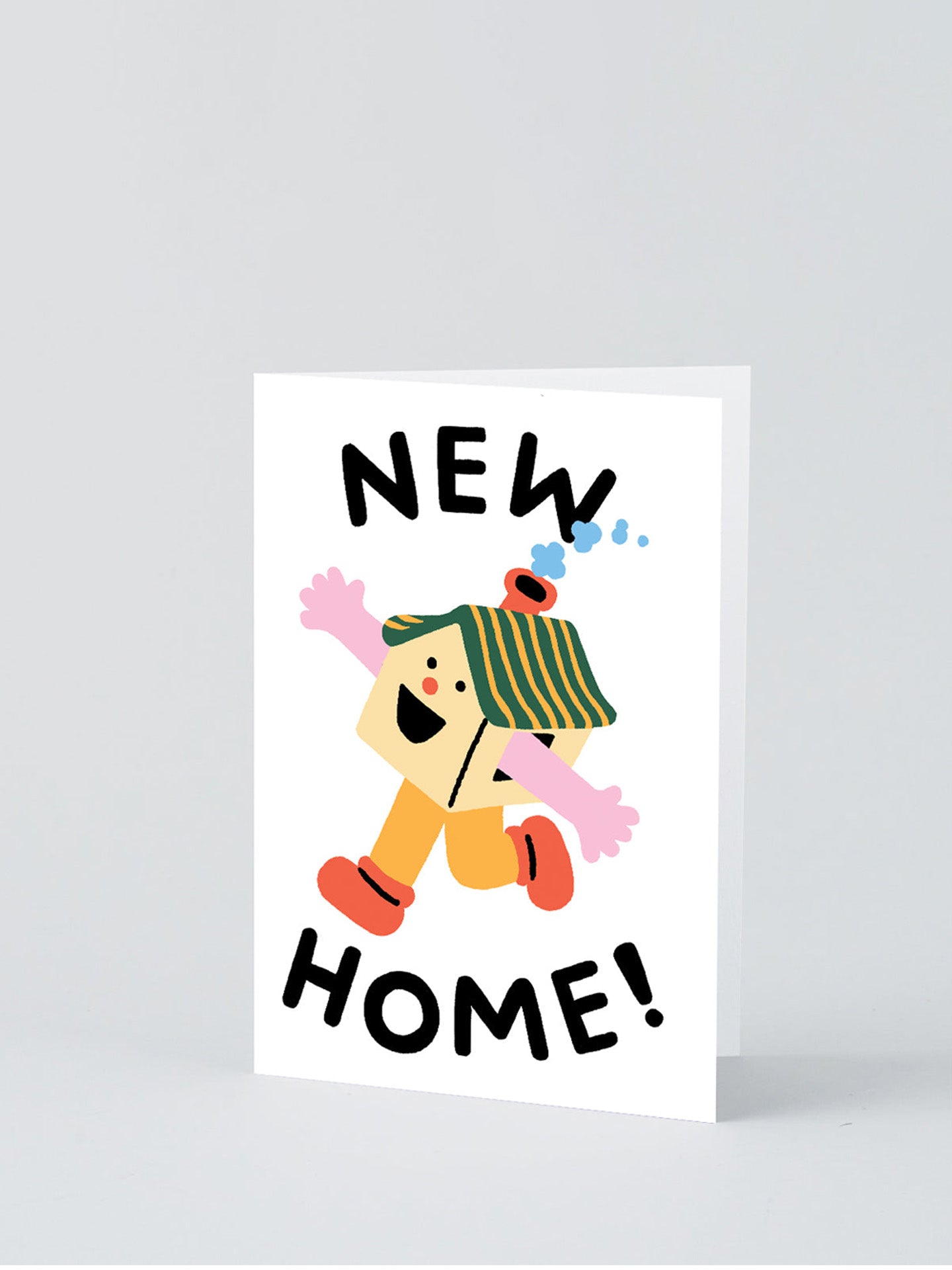Happy house card, new home card