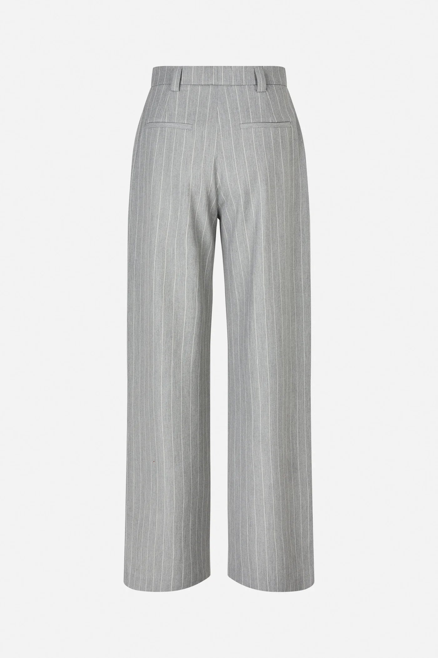 Nilo pants, grey wallstreet pin stripes