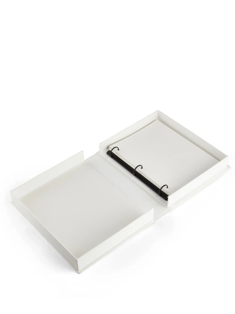 Wedding Photo Album A Love Story, white-gold
