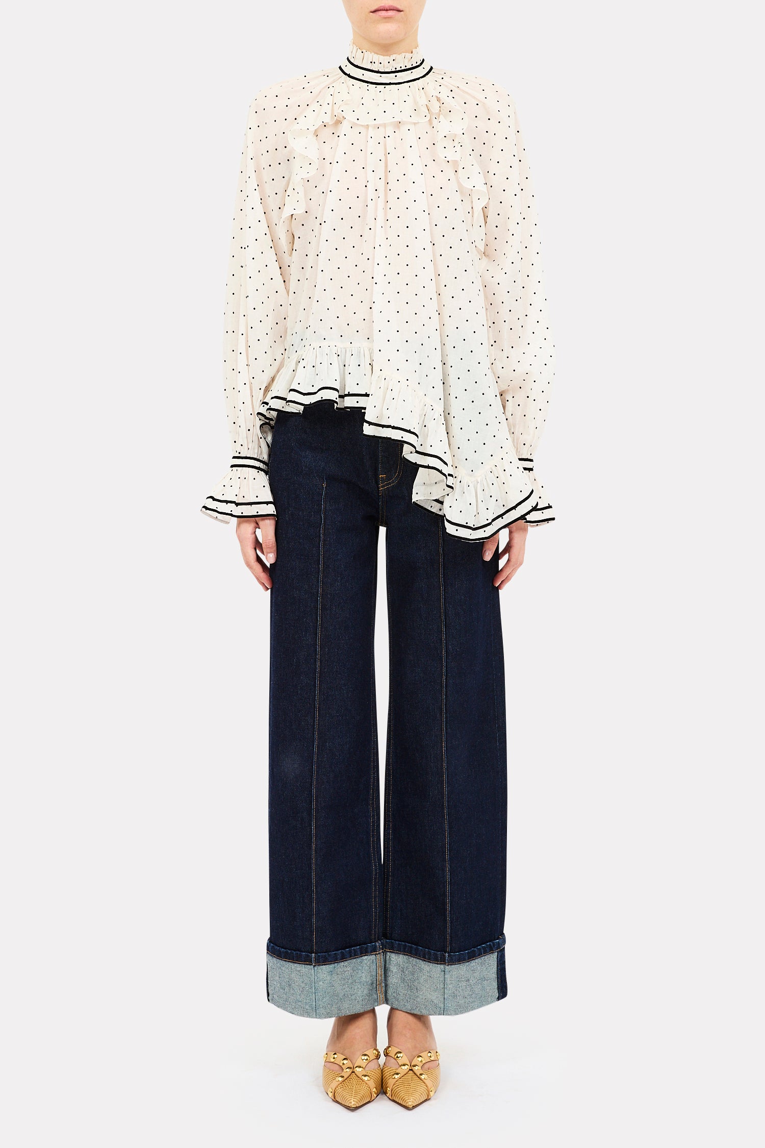 Marcella LS Cotton Blouse