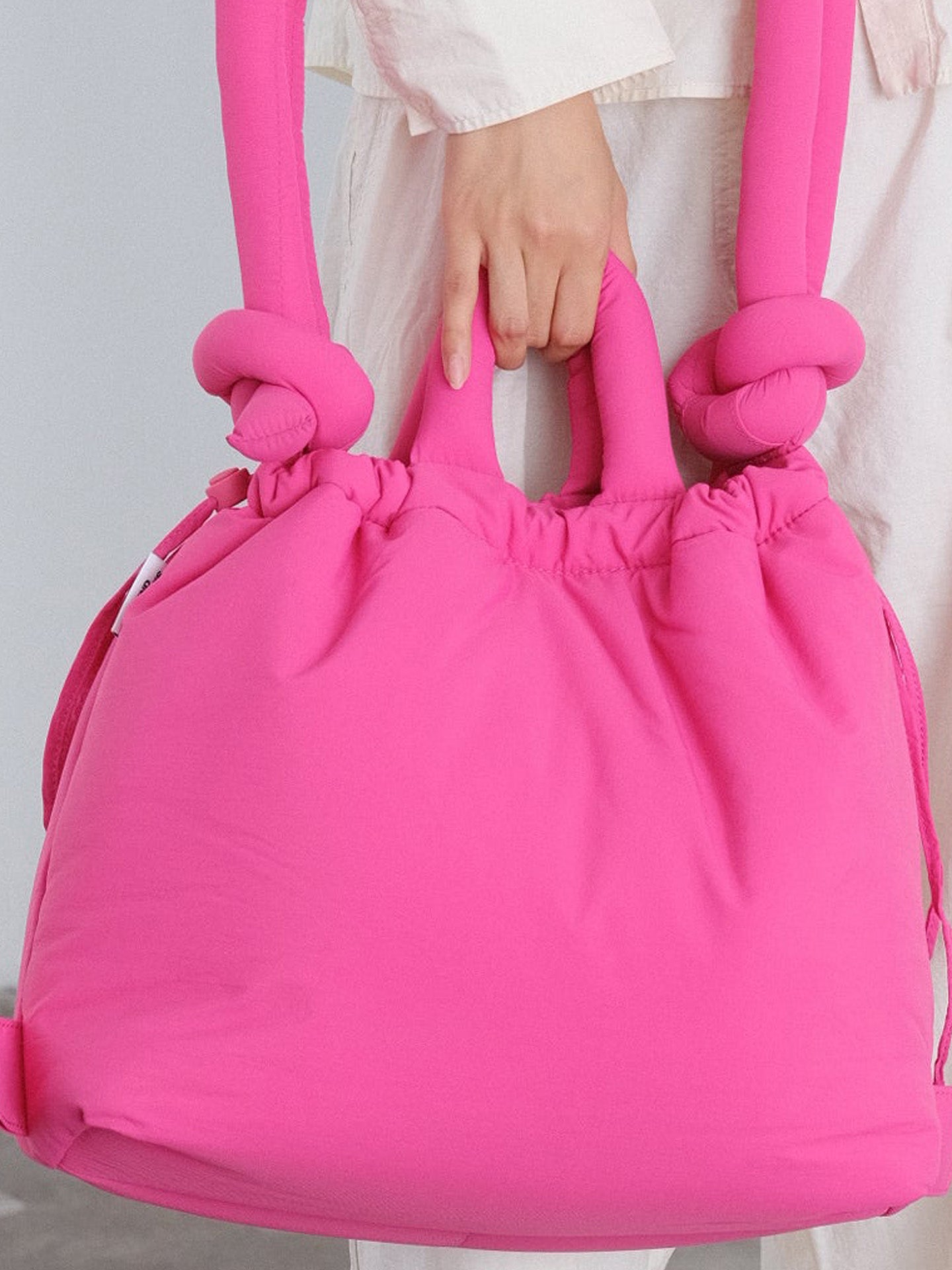 Ölend Backpacks: Ona soft bag, pink