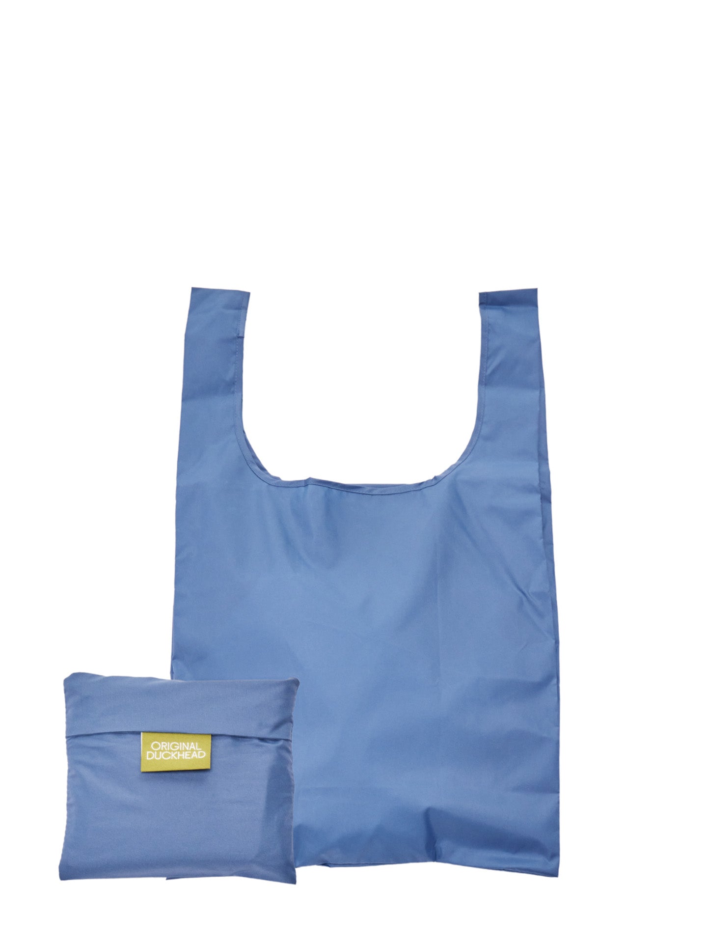 Cowboy blue foldable light shopper, light blue