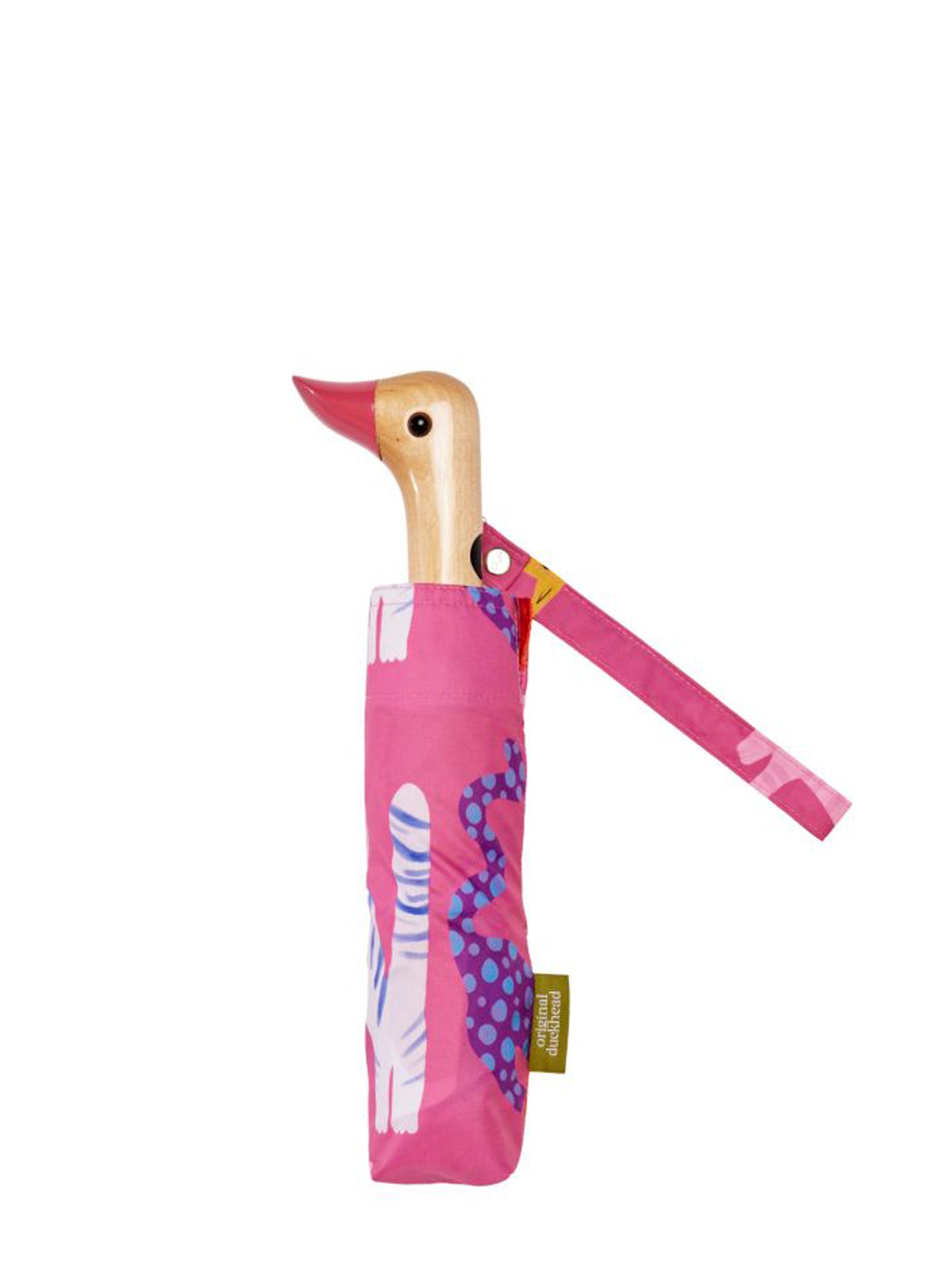 Duck Umbrella, fuchsia arty cats