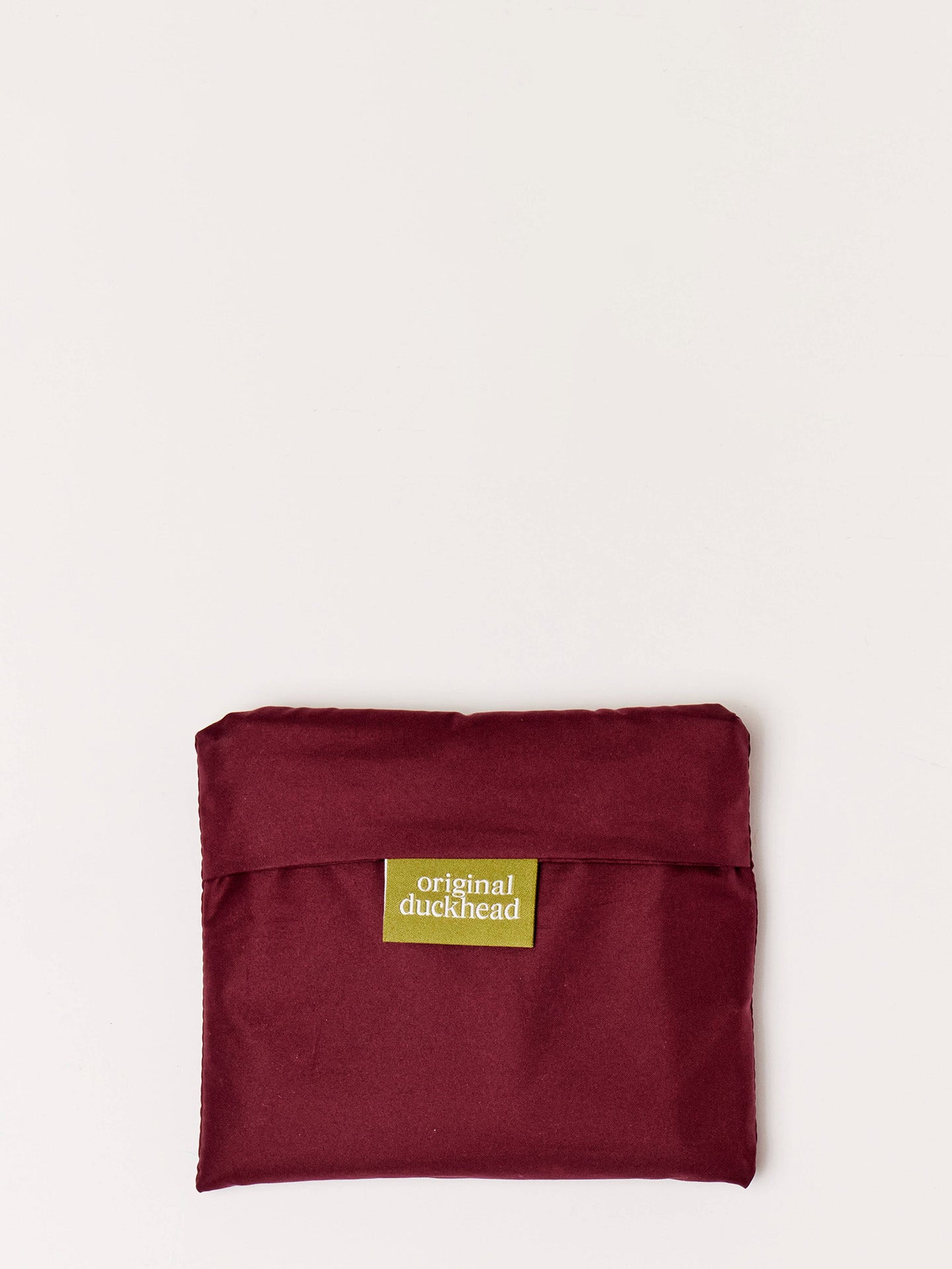 Cherry red foldable light shopper, dark red