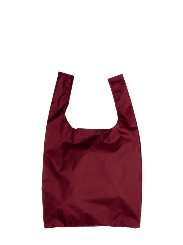 Cherry red foldable light shopper, dark red