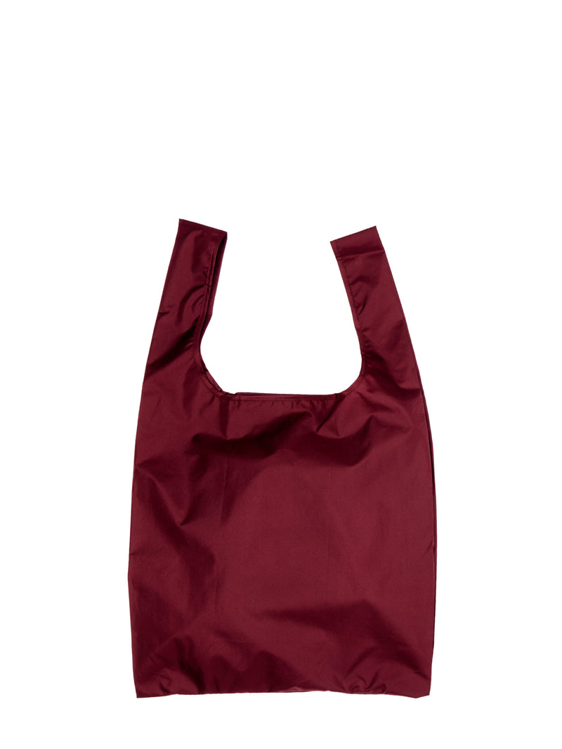 Cherry red foldable light shopper, dark red