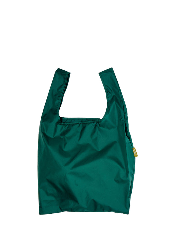 Forest green foldable light shopper, dark green