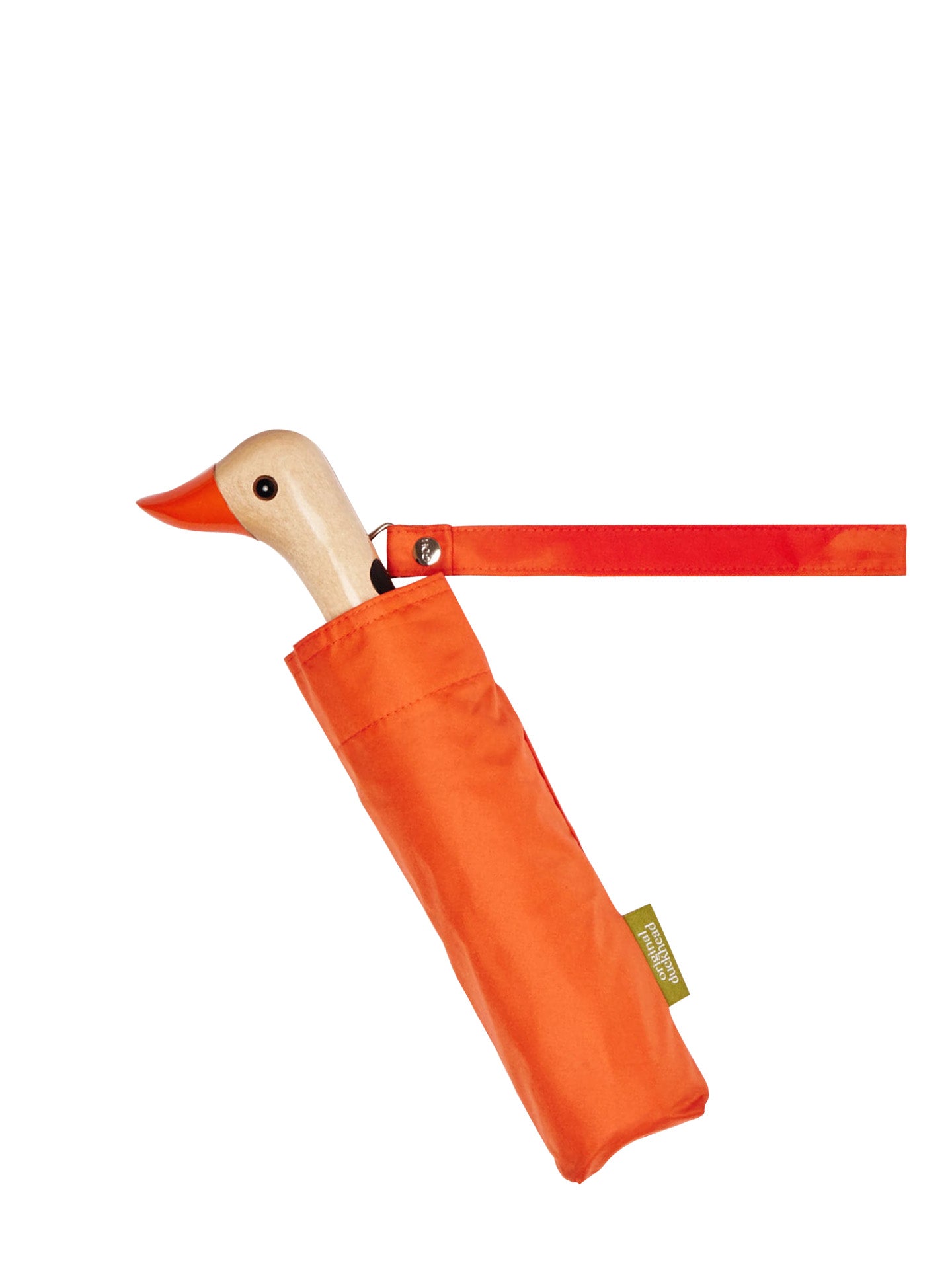 Duck umbrella, papaya orange