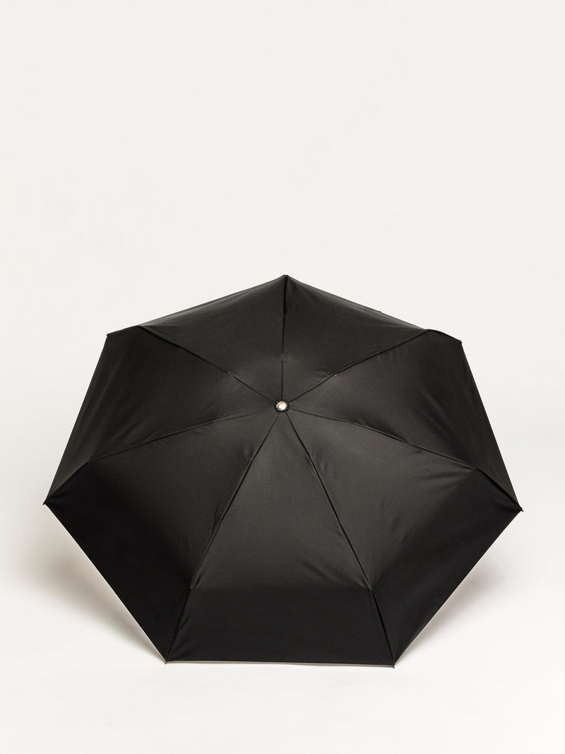 Mini compact umbrella, black