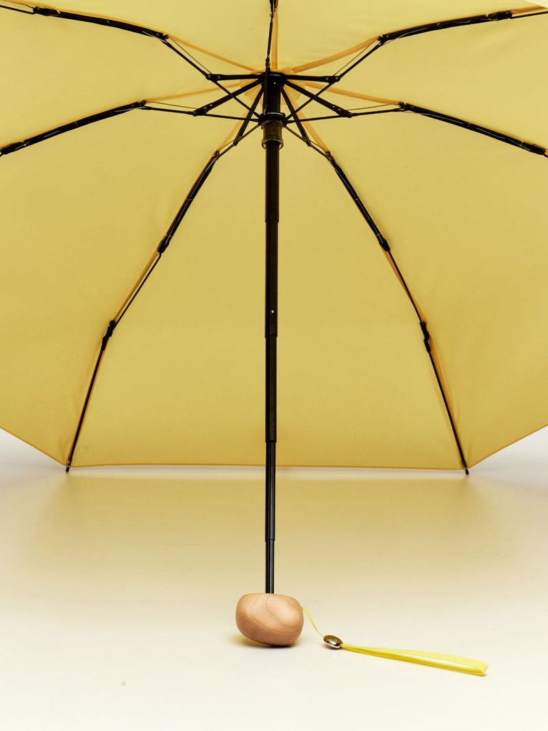 Mini compact umbrella, citron yellow