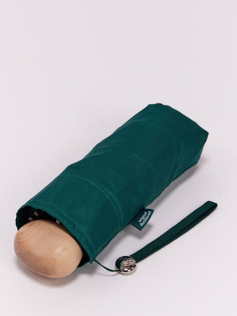 Mini compact umbrella, forest green
