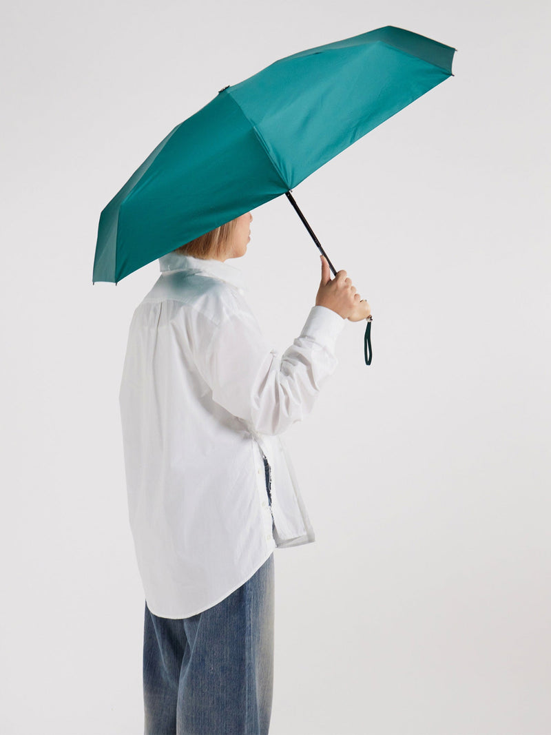 Mini compact umbrella, forest green