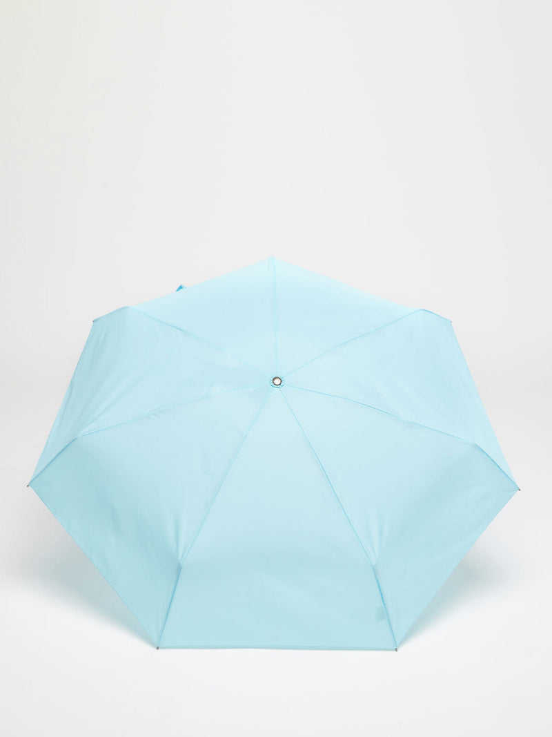 Mini compact umbrella, popsicle blue