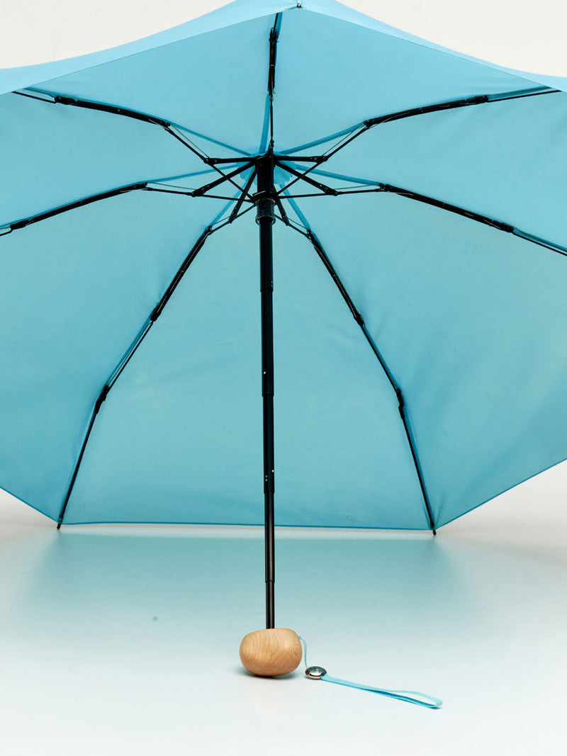 Mini compact umbrella, popsicle blue