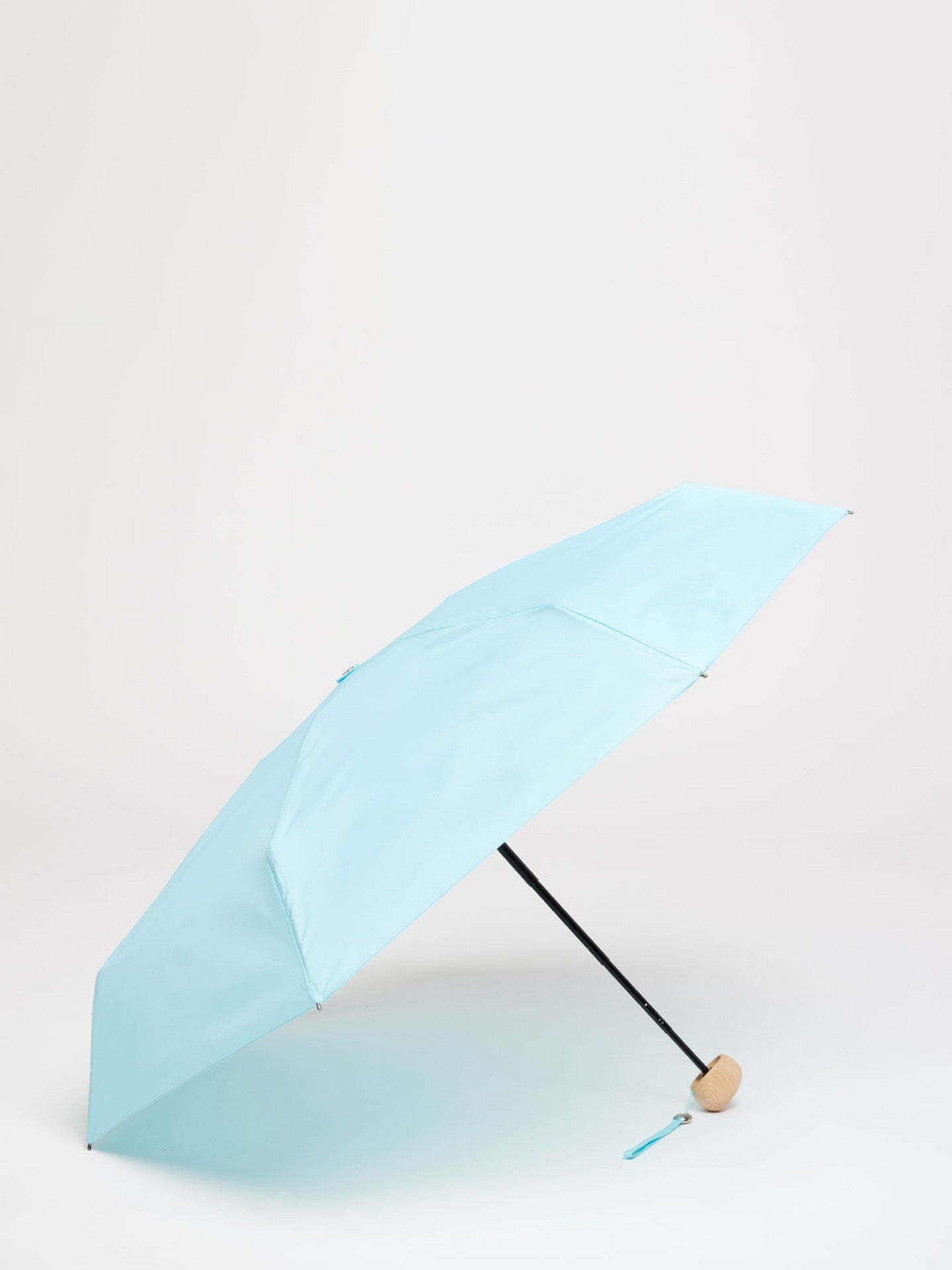 Mini compact umbrella, popsicle blue