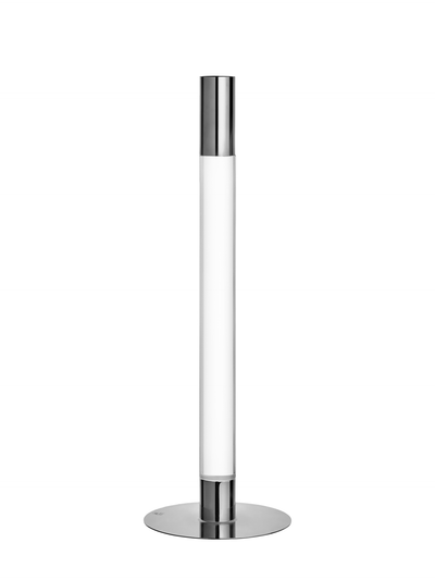 Lumiere silver candlestick, tall (32 cm)