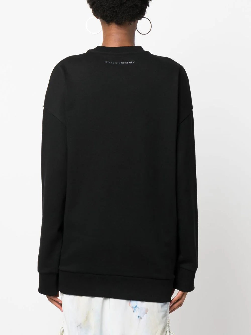 Hotfix pixel horse sweatshirt, black