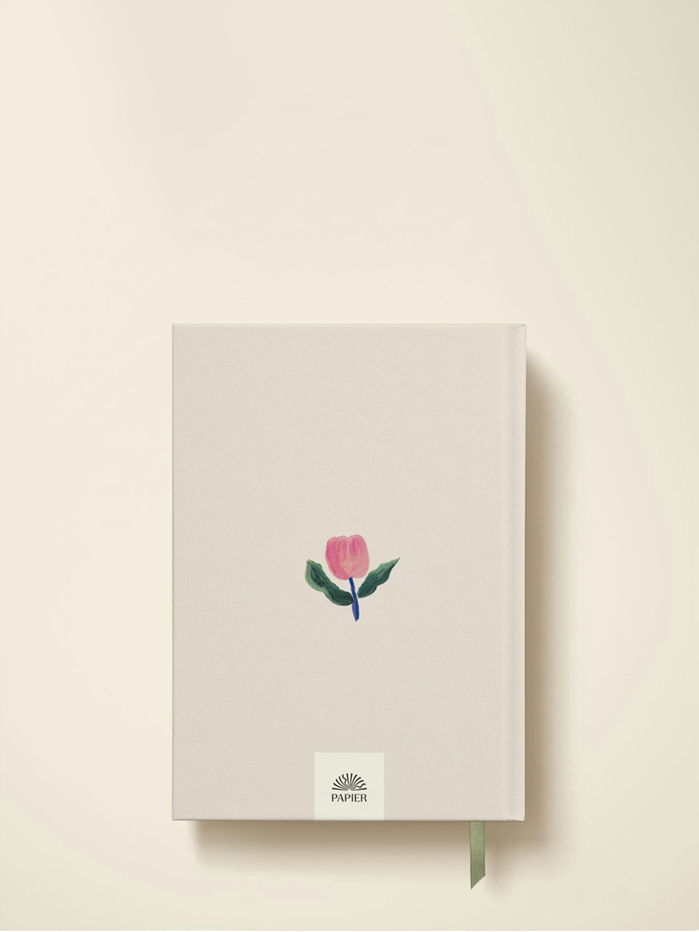 Tulip vase wellness journal