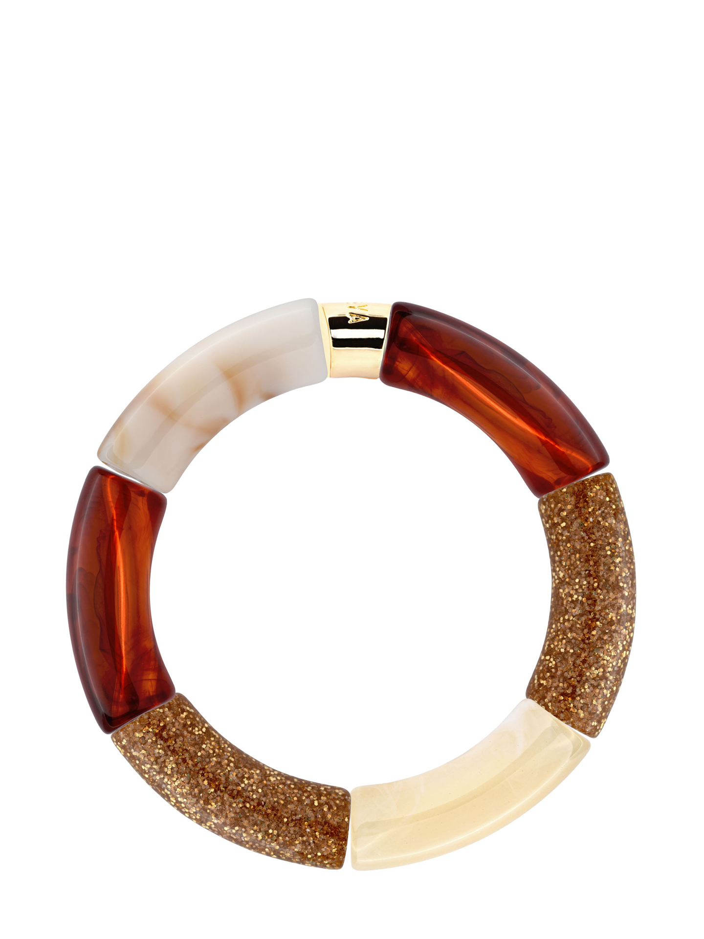 Earth Gold Pipoca bracelet, 3 colours