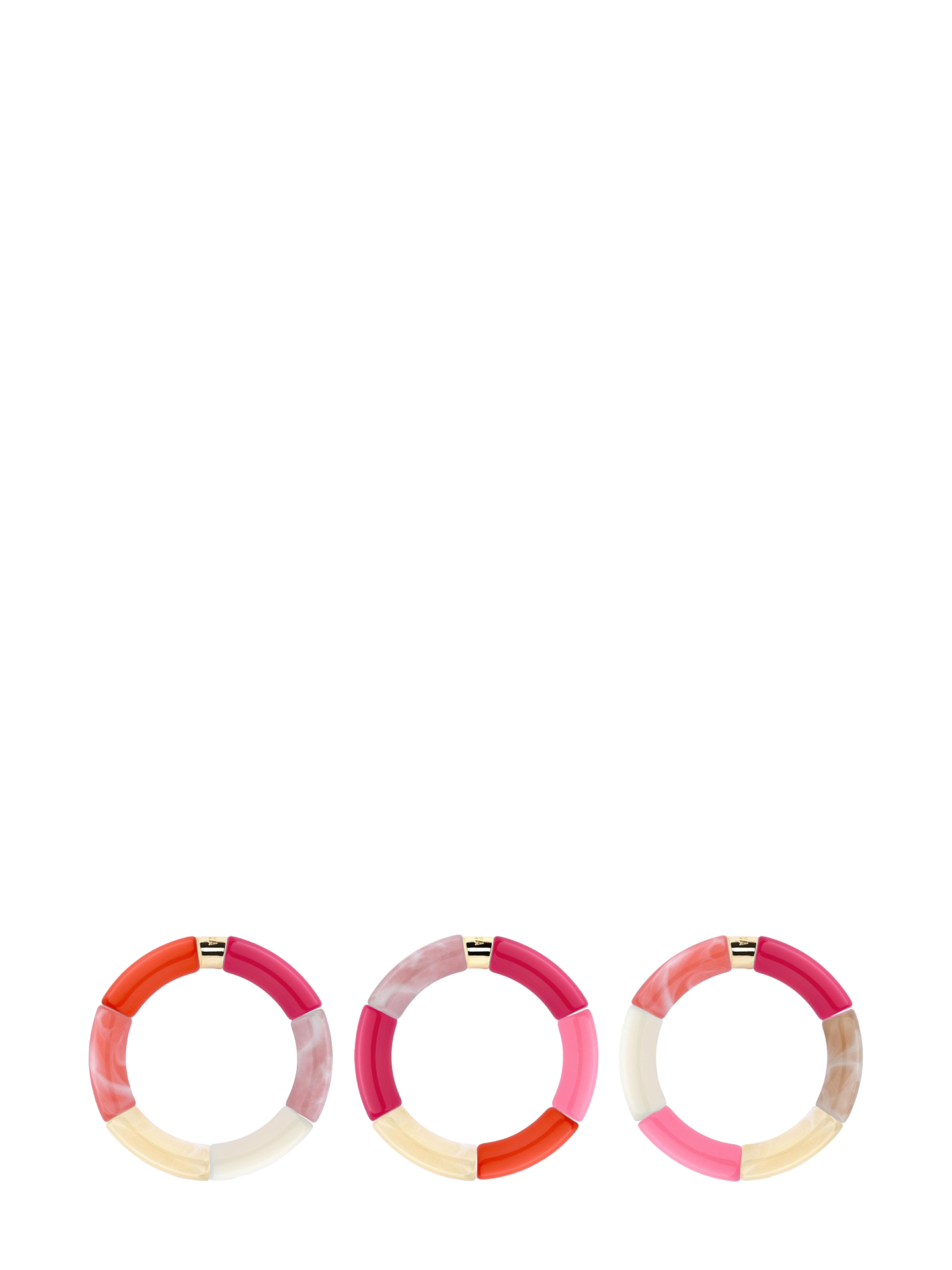 Strawberry Pipoca bracelet, 3 colours