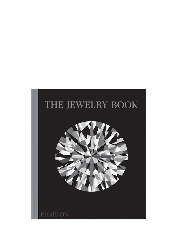 Book titled 'The Jewelry Book' with a diamond illustration on a black background