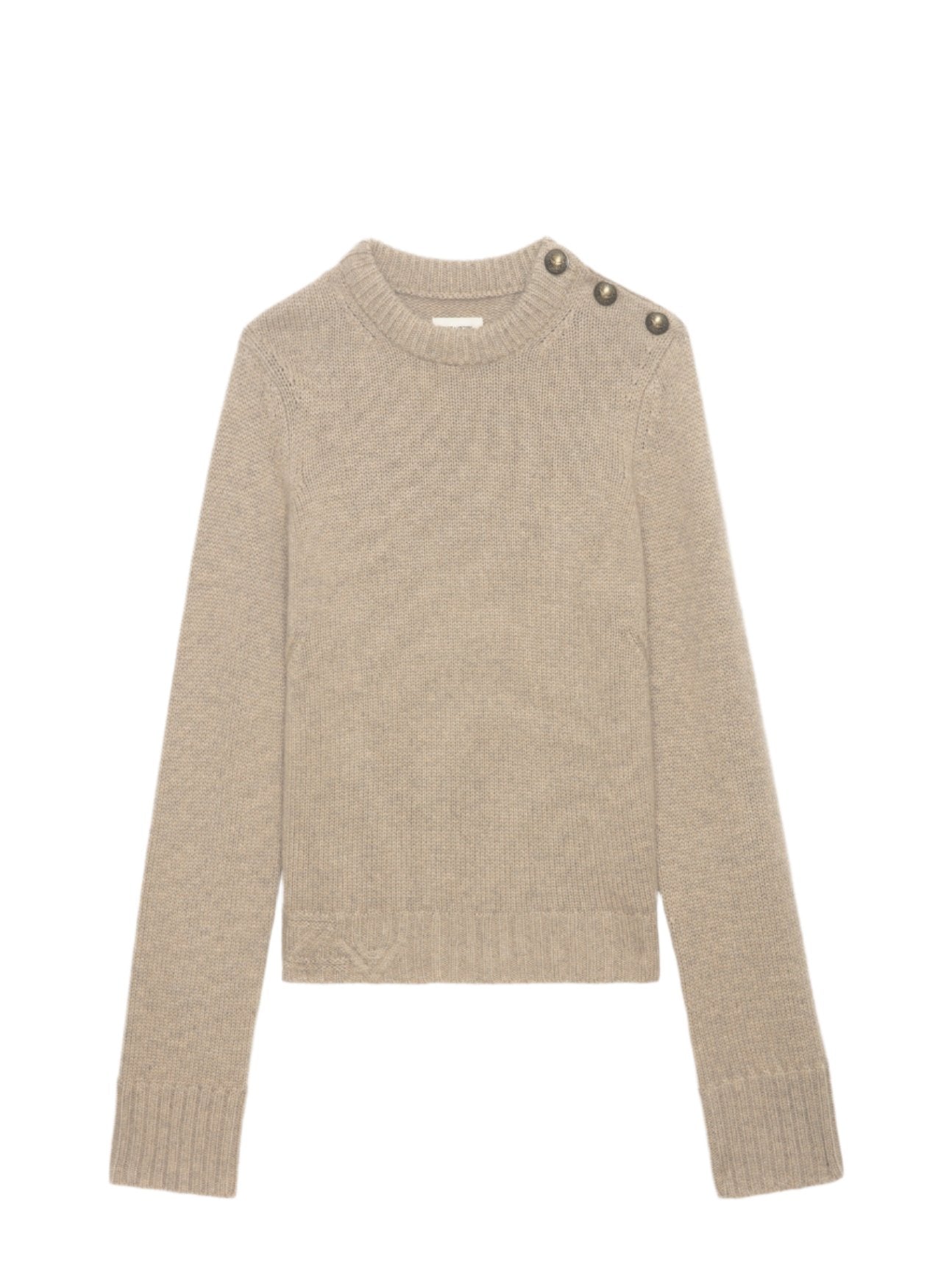 Malty Ws sweater, oatmeal