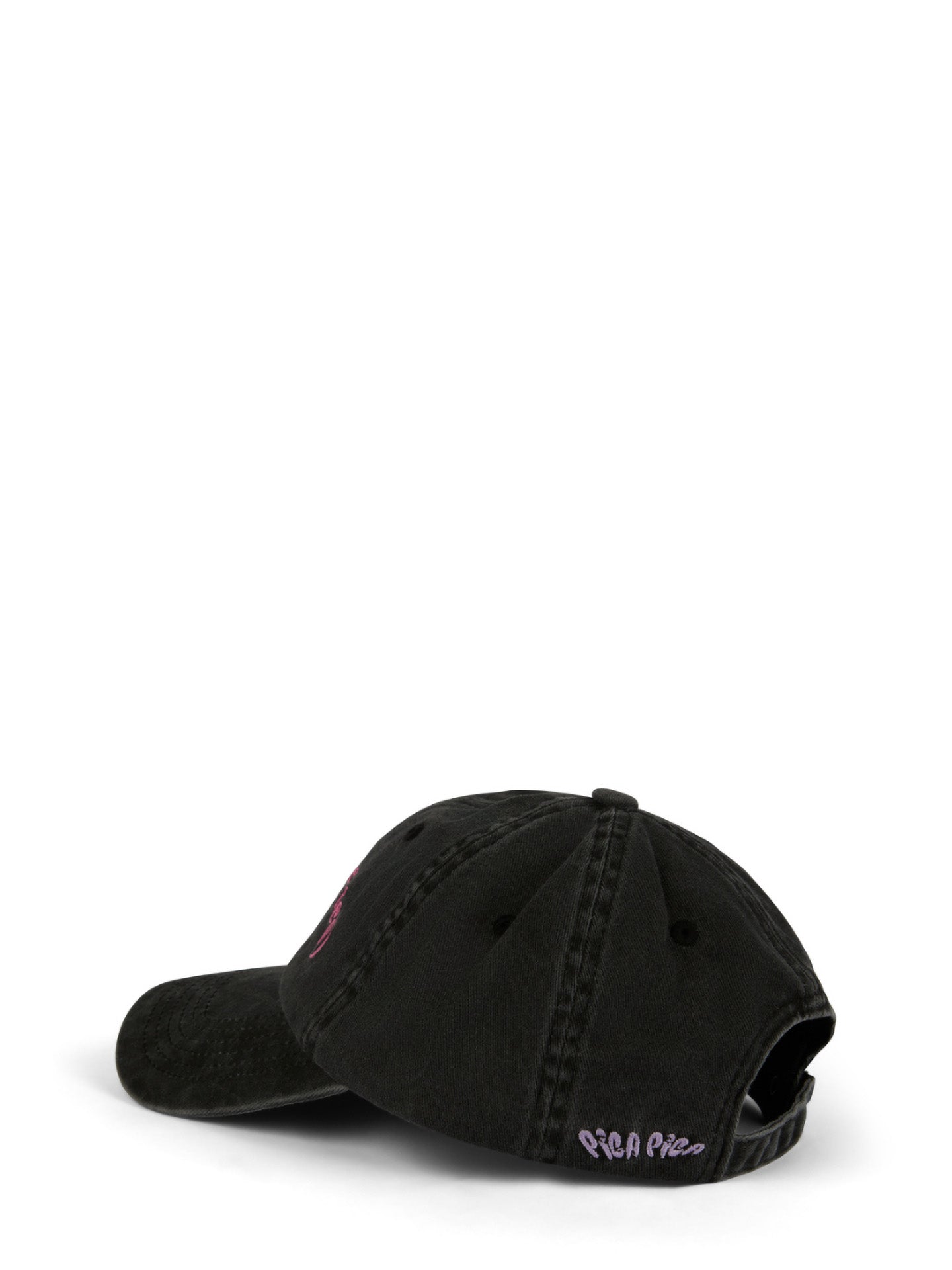 Disco(nnected) cap, washed black cotton