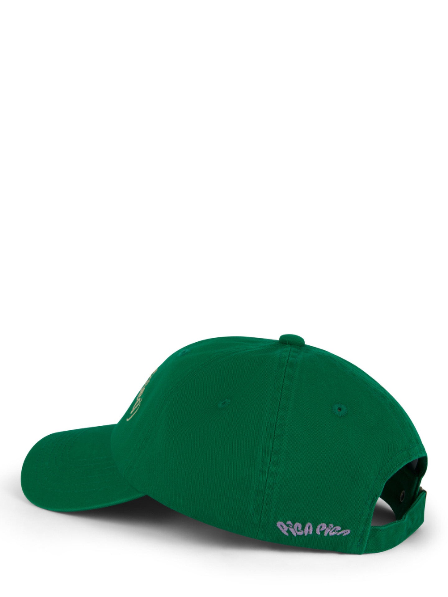 Disco(nnected) cap, green cotton