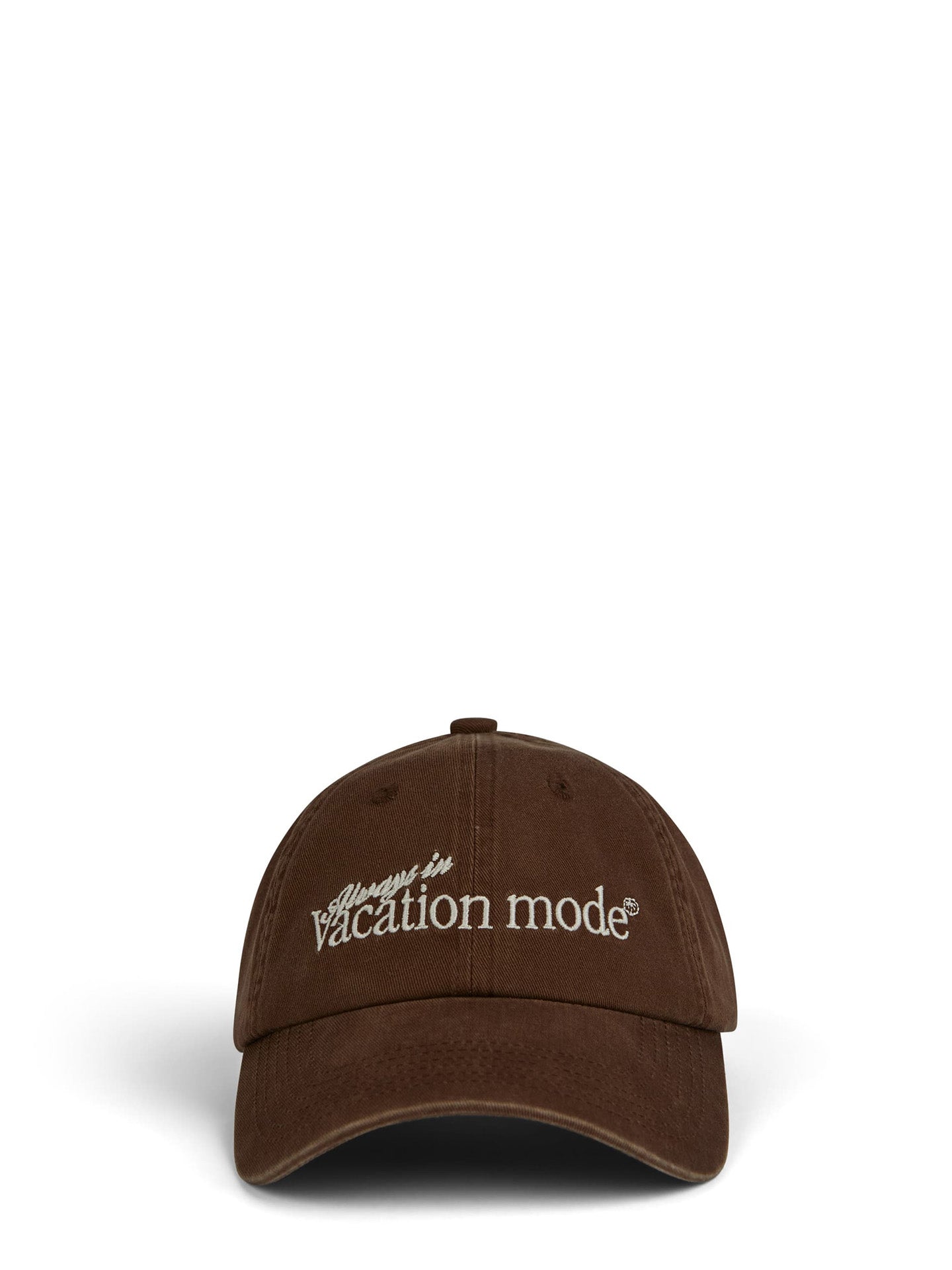 Vacation mode cap, brown