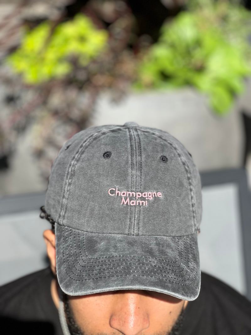 Champagne Mami dad cap, 3 colours