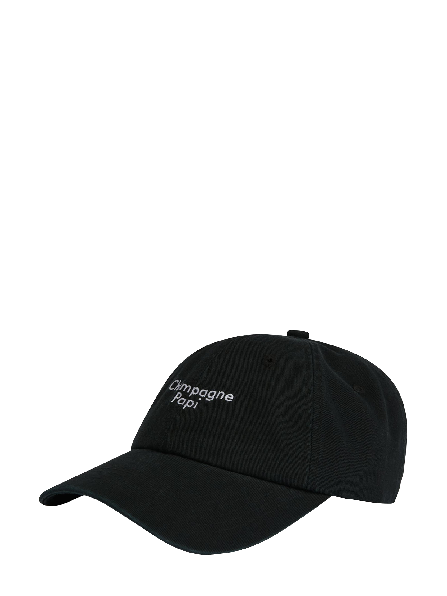 Champagne Papi cap, black