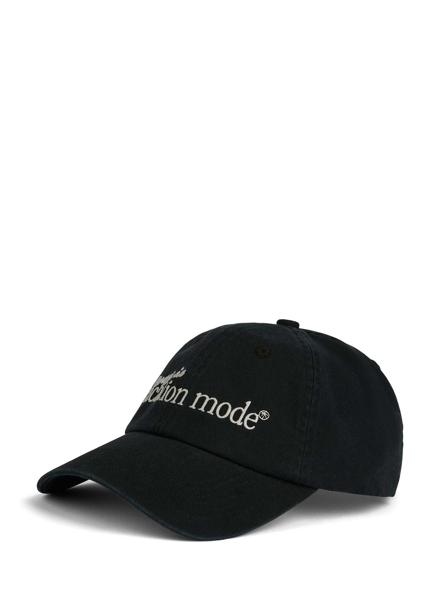 Vacation mode dad cap, black