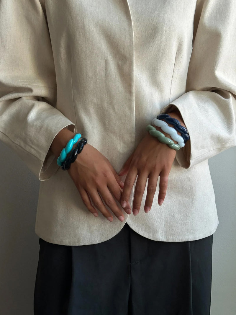 Vanessa resin bracelet, 3 colours