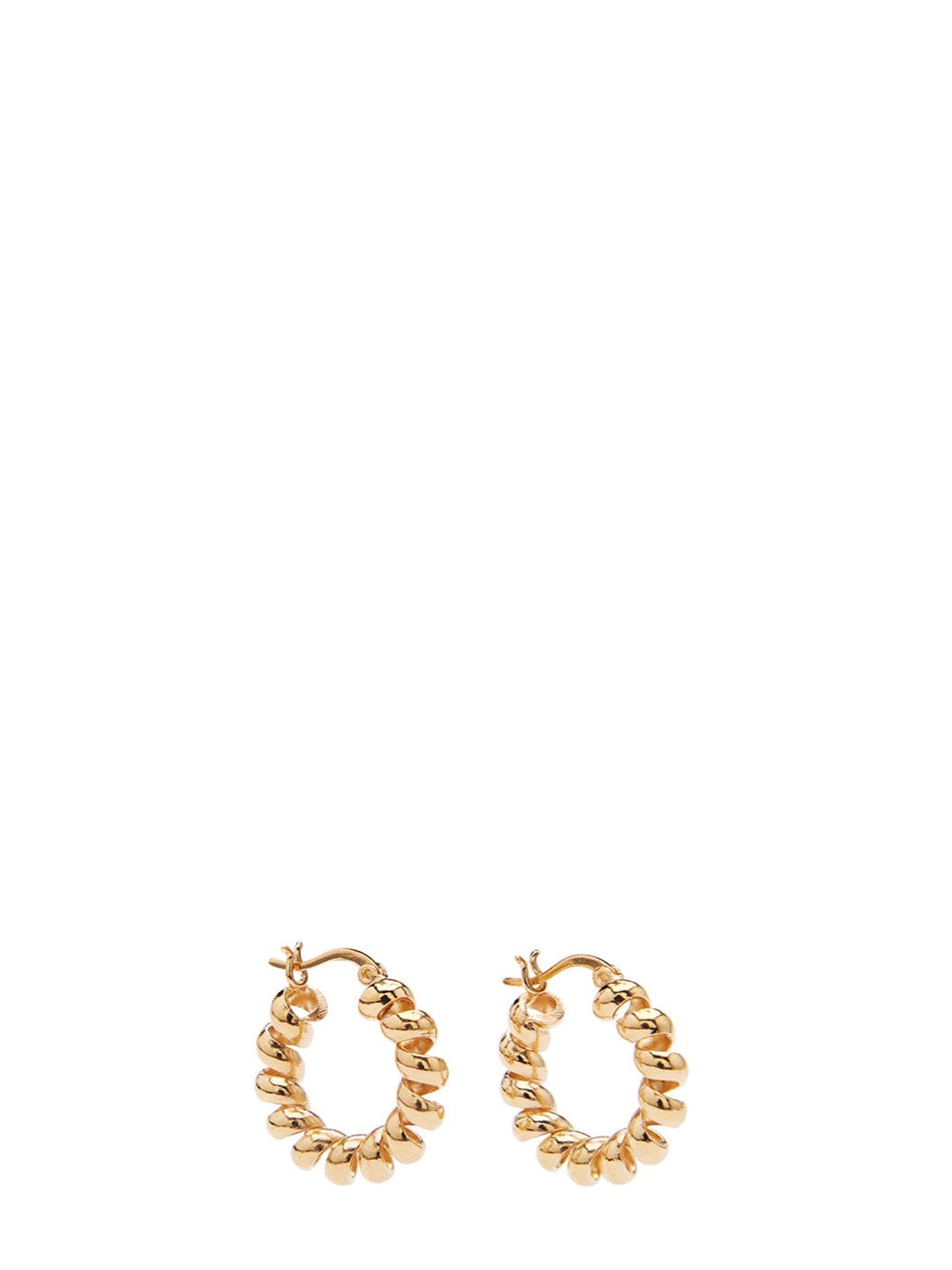 Donya hoops, goldplated