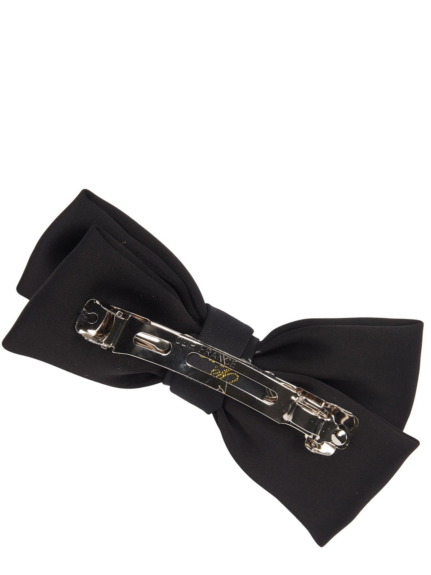 Khloe Bow barrette clip, Black