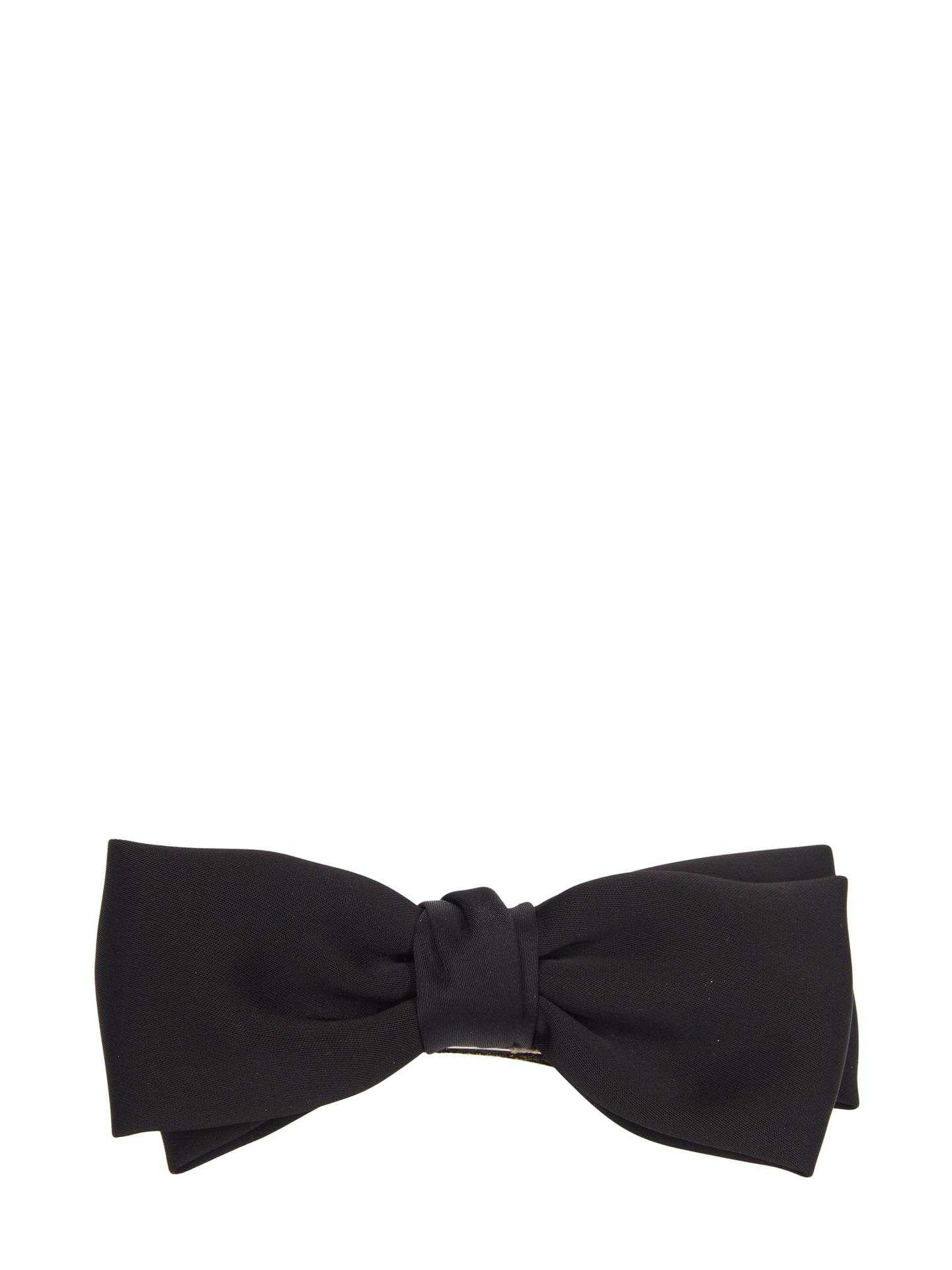 Khloe Bow barrette clip, Black