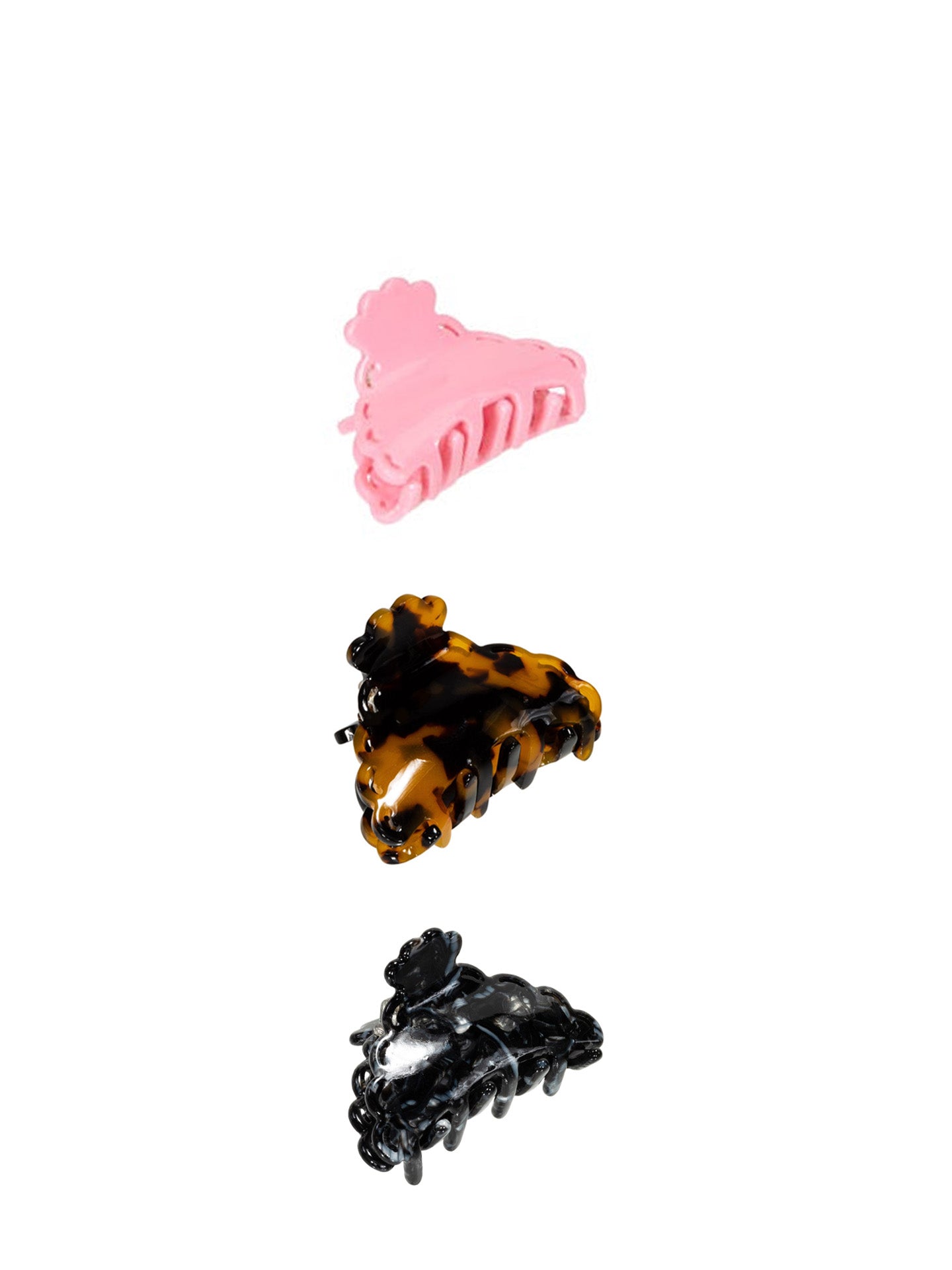 Small Elly hair claw, 3 colours