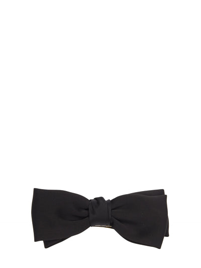 Khloe hair bow, black