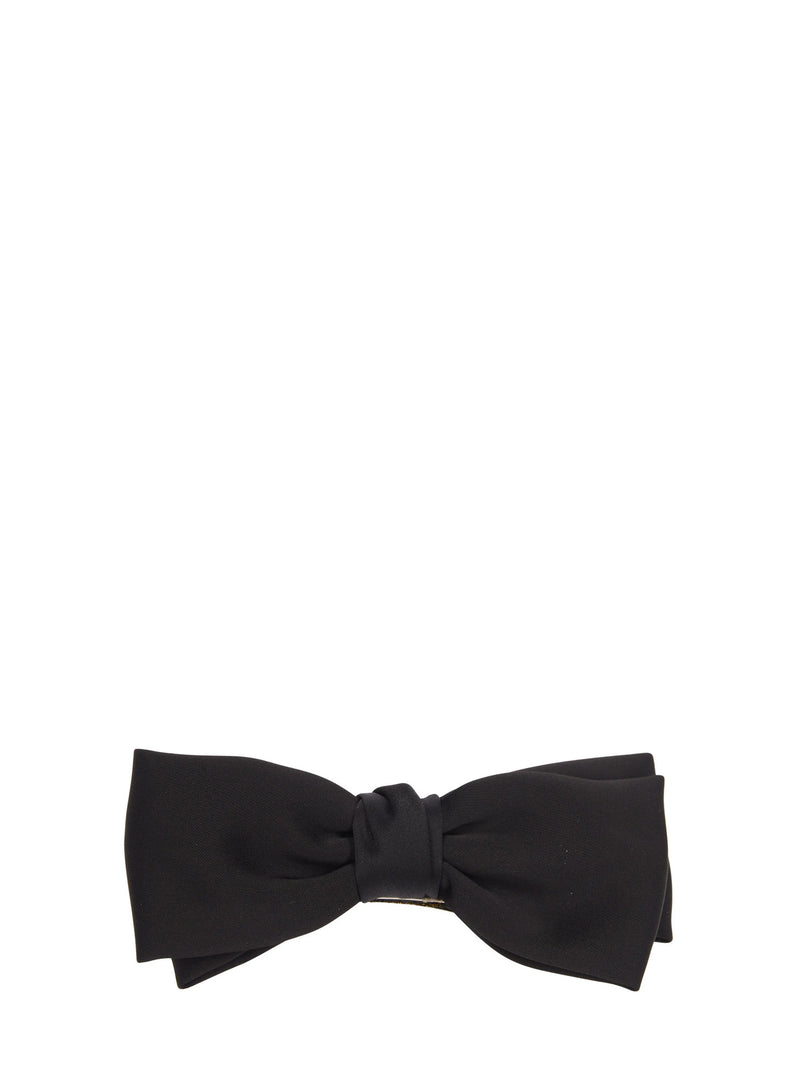 Khloe hair bow, black
