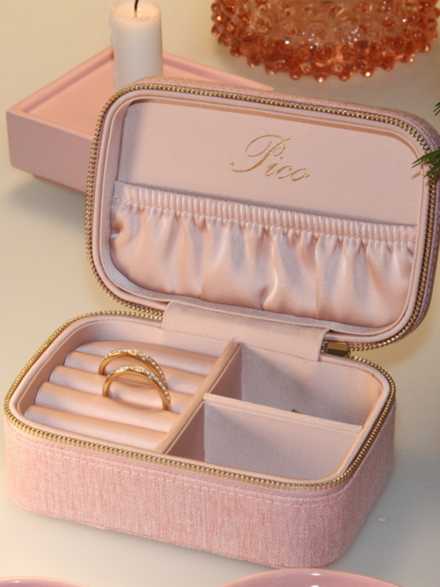 Small jewellery box, 6 colours