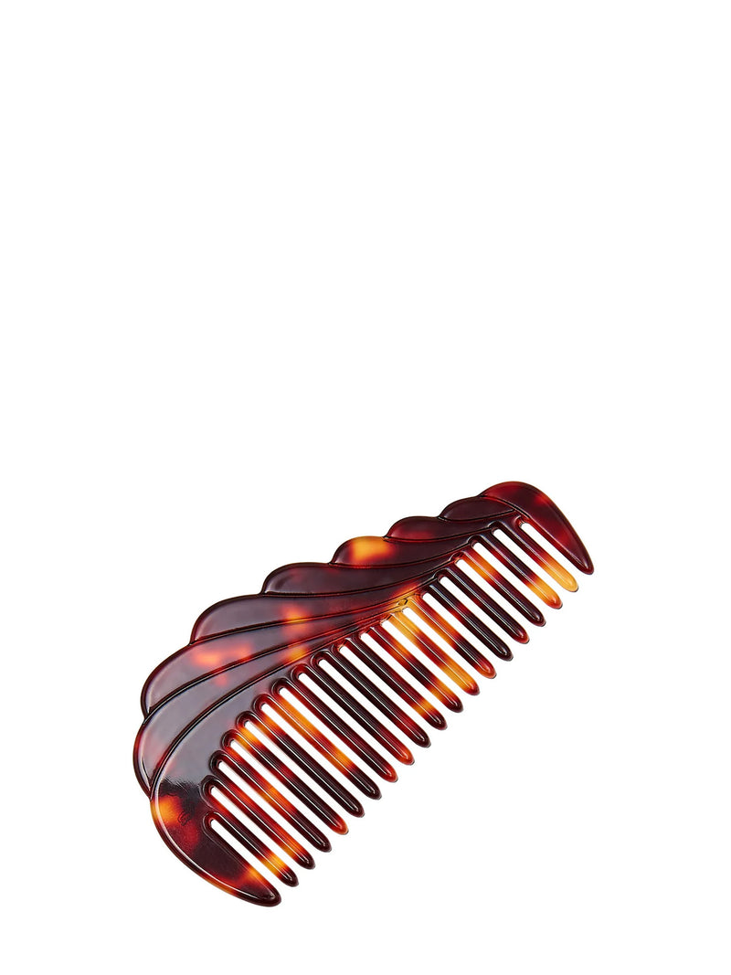 Small Thea hair comb, turtle